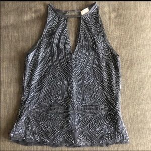 Parker keyhole beaded tank